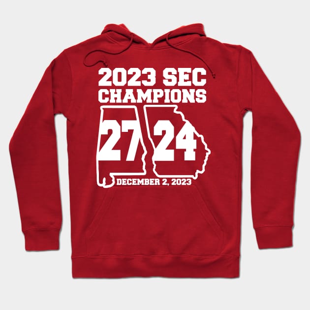 ALABAMA 2023 CONFERENCE CHAMPIONS Hoodie by thedeuce